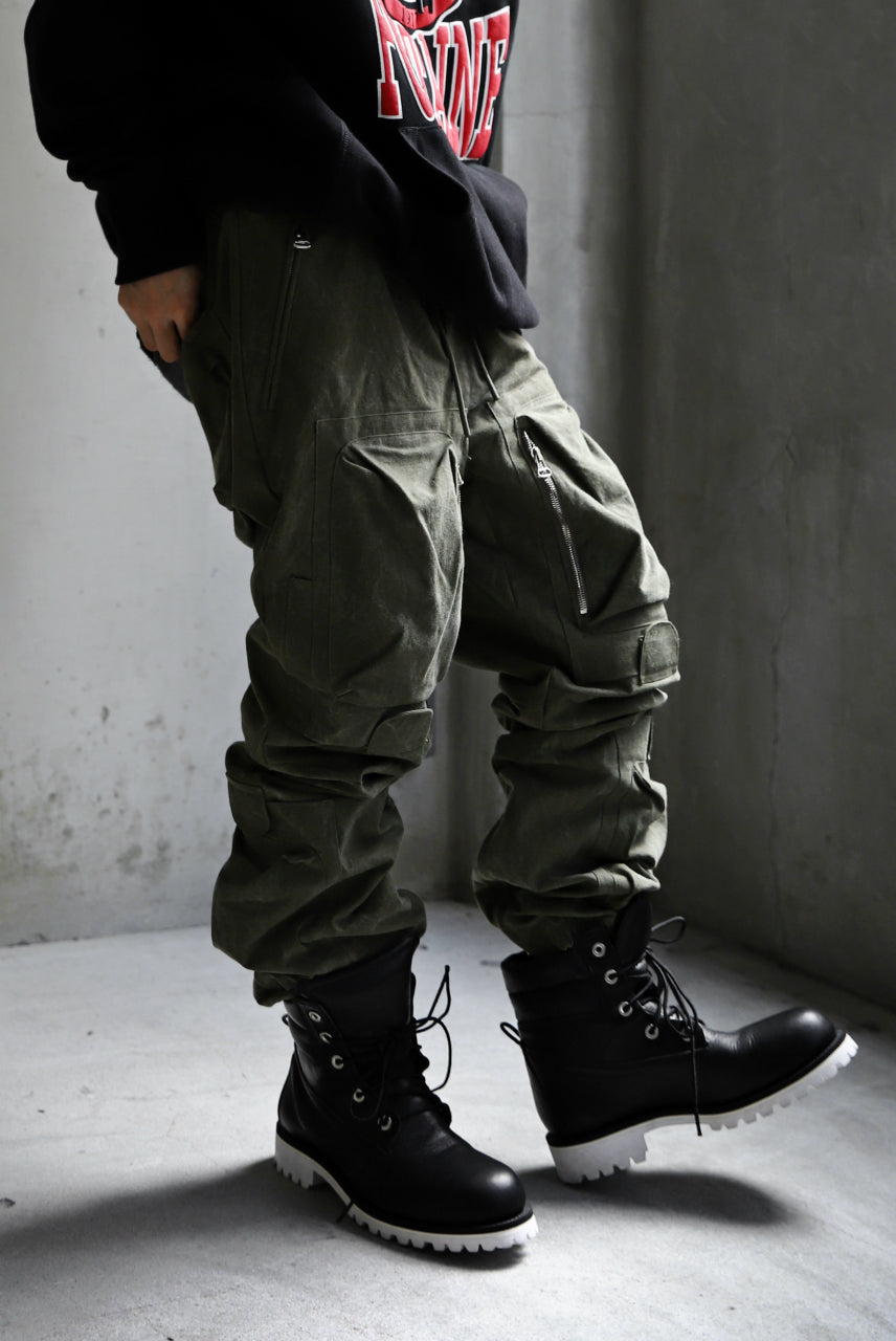 画像をギャラリービューアに読み込む, READYMADE CARGO PANTS (KHAKI GREEN #C)
