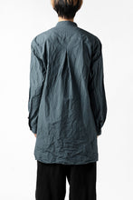 画像をギャラリービューアに読み込む, YUTA MATSUOKA semi long shirts / triple wash typewriter (light blue)