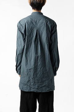 画像をギャラリービューアに読み込む, YUTA MATSUOKA semi long shirts / triple wash typewriter (light blue)