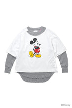 画像をギャラリービューアに読み込む, FACETASM × DISNEY Collaboration MICKEY DOCKING LAYER TOPS (WHITE)