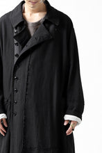 画像をギャラリービューアに読み込む, KLASICA HM-C DOUBLE BREASTED COAT / MONOTONE HOUND TOOTH (BLACK)