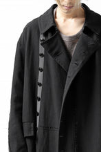 画像をギャラリービューアに読み込む, KLASICA HM-C DOUBLE BREASTED COAT / MONOTONE HOUND TOOTH (BLACK)