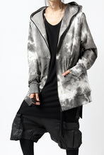 画像をギャラリービューアに読み込む, thomkrom DYEING SWITCH ZIPPER HOODIE (MARBLE)