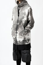 画像をギャラリービューアに読み込む, thomkrom DYEING SWITCH ZIPPER HOODIE (MARBLE)