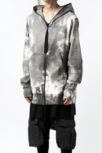 画像をギャラリービューアに読み込む, thomkrom DYEING SWITCH ZIPPER HOODIE (MARBLE)