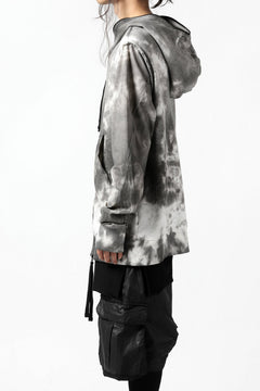 画像をギャラリービューアに読み込む, thomkrom DYEING SWITCH ZIPPER HOODIE (MARBLE)