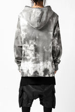 画像をギャラリービューアに読み込む, thomkrom DYEING SWITCH ZIPPER HOODIE (MARBLE)