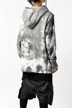 画像をギャラリービューアに読み込む, thomkrom DYEING SWITCH ZIPPER HOODIE (MARBLE)