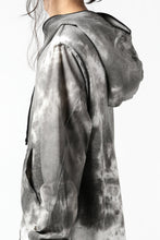 画像をギャラリービューアに読み込む, thomkrom DYEING SWITCH ZIPPER HOODIE (MARBLE)