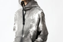 画像をギャラリービューアに読み込む, thomkrom DYEING SWITCH ZIPPER HOODIE (MARBLE)