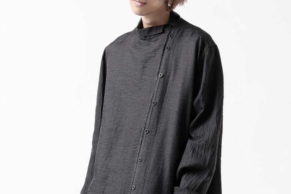 画像をギャラリービューアに読み込む, SOSNOVSKA ASYMMETRY VISION SHIRT (BLACK)