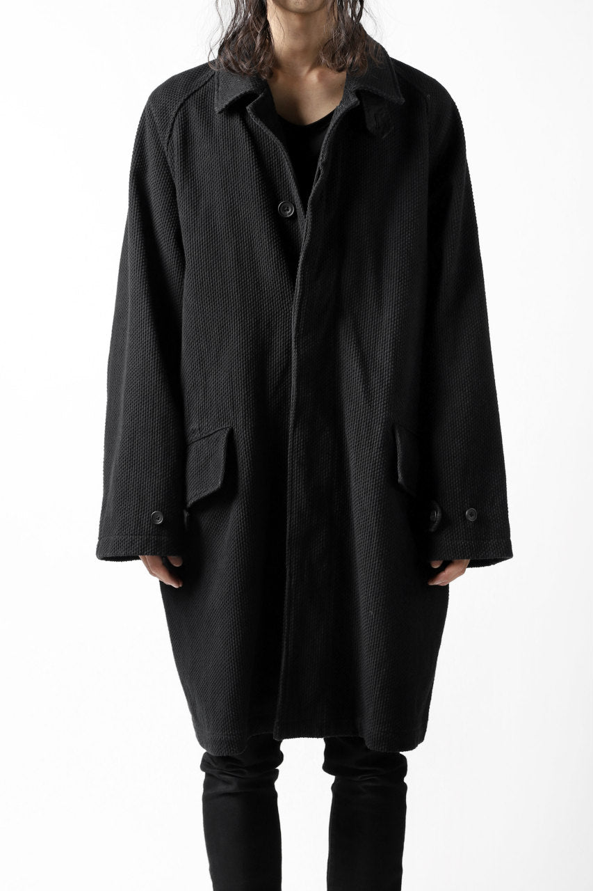 画像をギャラリービューアに読み込む, COLINA BALMACAAN COAT / SASHIKO (BLACK)