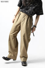Load image into Gallery viewer, sus-sous gurkha trousers yarn dyed OX (BEIGE)