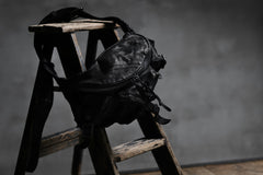 Load image into Gallery viewer, ISAMU KATAYAMA BACKLASH "DoubleShoulder" MIL-BAG (BLACK)