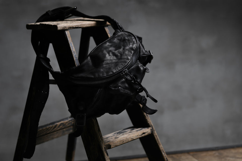 Load image into Gallery viewer, ISAMU KATAYAMA BACKLASH "DoubleShoulder" MIL-BAG (BLACK)