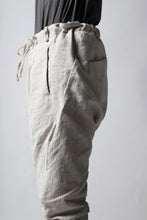 画像をギャラリービューアに読み込む, masnada PANTA BAGGY VAN 6POCKETS / CRUMPLED LINEN COTTON (CHALK)