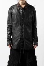 Load image into Gallery viewer, ISAMU KATAYAMA BACKLASH RELAXY LEATHER SHIRT-JACKET / ITALY SHOULDER 0.6mm