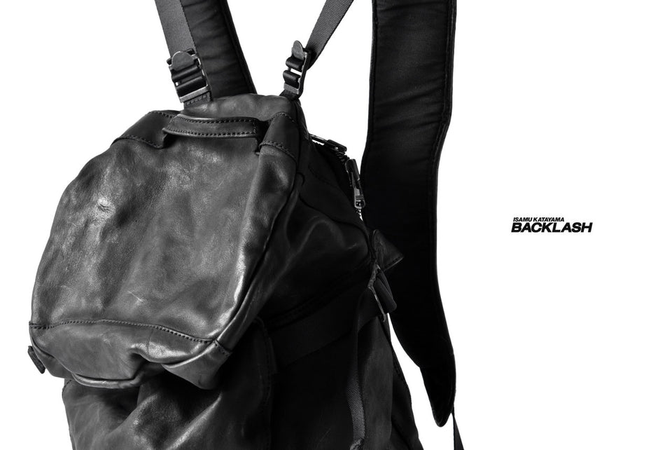 Load image into Gallery viewer, ISAMU KATAYAMA BACKLASH 3WAY FORMED BAG / Italy Shoulder+JP-Tanned Steer