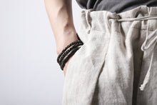 画像をギャラリービューアに読み込む, masnada PANTA BAGGY VAN 6POCKETS / CRUMPLED LINEN COTTON (CHALK)