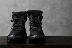 画像をギャラリービューアに読み込む, A DICIANNOVEVENTITRE A1923 Norwegian Laced Boots SH2 / Cavallo Oilo (NERO)