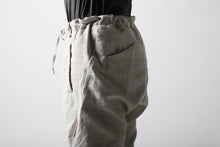 画像をギャラリービューアに読み込む, masnada PANTA BAGGY VAN 6POCKETS / CRUMPLED LINEN COTTON (CHALK)