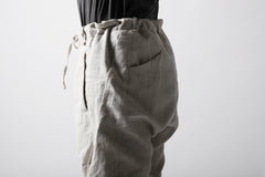 画像をギャラリービューアに読み込む, masnada PANTA BAGGY VAN 6POCKETS / CRUMPLED LINEN COTTON (CHALK)
