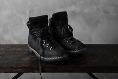 画像をギャラリービューアに読み込む, A DICIANNOVEVENTITRE A1923 Norwegian Laced Boots SH2 / Cavallo Oilo (NERO)