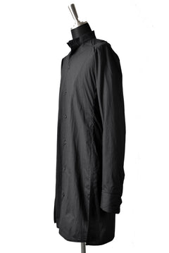 Load image into Gallery viewer, N/07 "MAUSK Detail" SLIT-SHOULDER LONG SHIRT (BLACK)