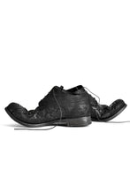 画像をギャラリービューアに読み込む, prtl x 4R4s exclusive Derby Shoes / CordovanSplit "No3-1M" (BLACK)