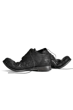 画像をギャラリービューアに読み込む, prtl x 4R4s exclusive Derby Shoes / CordovanSplit "No3-1M" (BLACK)