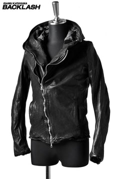 Load image into Gallery viewer, ISAMU KATAYAMA BACKLASH exclusive "FORE GROW" HOODED JACKET(BLACK)