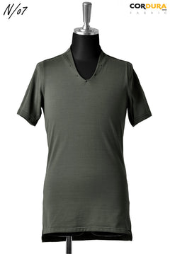 画像をギャラリービューアに読み込む, N/07 Neck Follow Jersey Tops / CORDURA® Fabric (KHAKI)