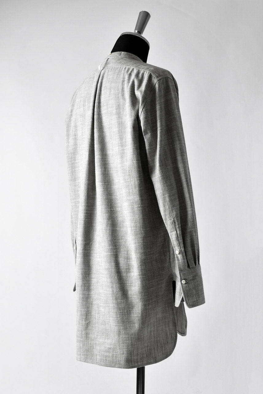 Load image into Gallery viewer, sus-sous shirt long cotton (LIGHT GREY)