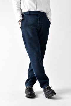 画像をギャラリービューアに読み込む, COLINA SASHIKO CURVED TROUSERS (INDIGO)