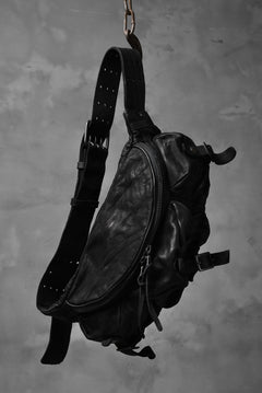 Load image into Gallery viewer, ISAMU KATAYAMA BACKLASH "DoubleShoulder" MIL-BAG (BLACK)