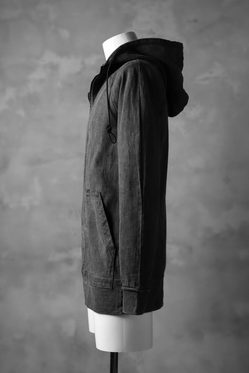 Load image into Gallery viewer, KLASICA HOODIE ZIP PARKA / GARMENT PIGMENT DYED (PIGMENT GREY)