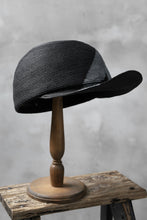 Load image into Gallery viewer, KLASICA HAND PAINTED CAP / LIMITED HAND PAINT (BLACK x WHITE)