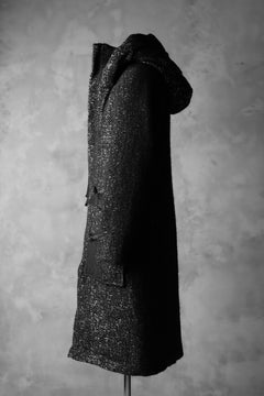 画像をギャラリービューアに読み込む, PAL OFFNER PADDED HOODNECK COAT (TWEEDY MELANGE)