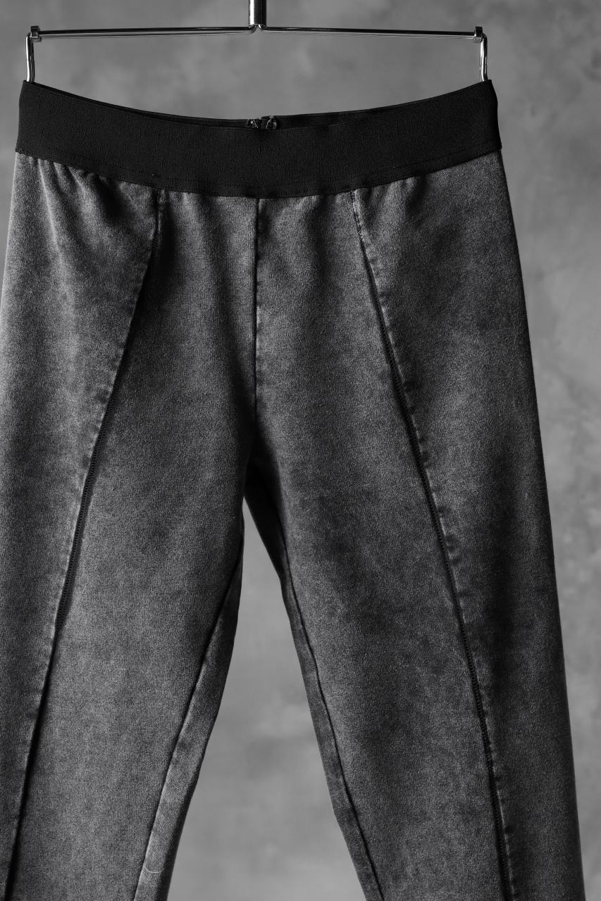 画像をギャラリービューアに読み込む, thomkrom OVERLOCKED LEGGINGS / OILED SPRAY DYE (GREY)