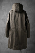 画像をギャラリービューアに読み込む, COLINA M-1948 HOOD PARKA COAT / HIGH DENSITY MILICLOTH (OLIVE)