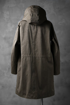 画像をギャラリービューアに読み込む, COLINA M-1948 HOOD PARKA COAT / HIGH DENSITY MILICLOTH (OLIVE)
