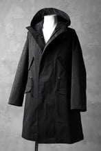 画像をギャラリービューアに読み込む, COLINA M-1948 HOOD PARKA COAT / HIGH DENSITY MILICLOTH (BLACK)