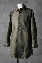 画像をギャラリービューアに読み込む, BACKLASH x LOOM exclusive RECONSTRUCTIVE COAT / VINTAGE MILITARY CANVAS