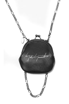 画像をギャラリービューアに読み込む, Yohji Yamamoto DISCORD COIN WALLET NECKLACE (BLACK)
