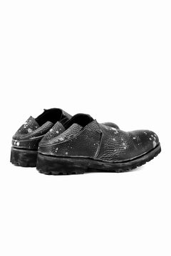 画像をギャラリービューアに読み込む, Portaille exclusive PL5 VB Slipon Shoes / Oiled Kip handpainted (BLACK)