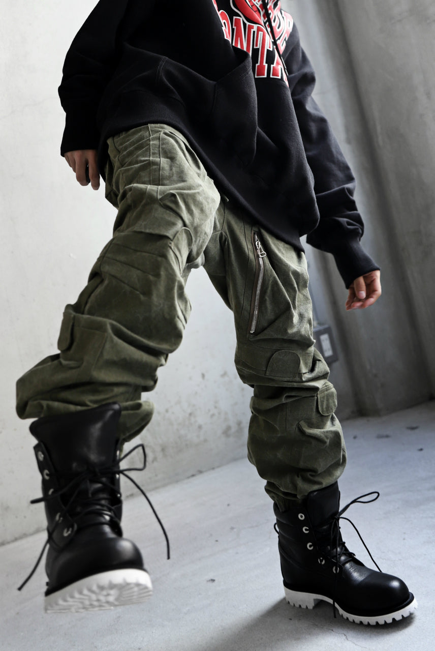画像をギャラリービューアに読み込む, READYMADE CARGO PANTS (KHAKI GREEN #C)