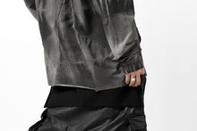 画像をギャラリービューアに読み込む, thomkrom DYEING SWITCH PULLOVER HOODIE (COLD DYE BLACK)