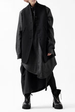 画像をギャラリービューアに読み込む, SOSNOVSKA CLOSED WOOLED VEST (BLACK)
