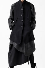 画像をギャラリービューアに読み込む, SOSNOVSKA CLOSED WOOLED VEST (BLACK)