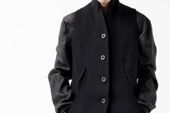画像をギャラリービューアに読み込む, SOSNOVSKA CLOSED WOOLED VEST (BLACK)